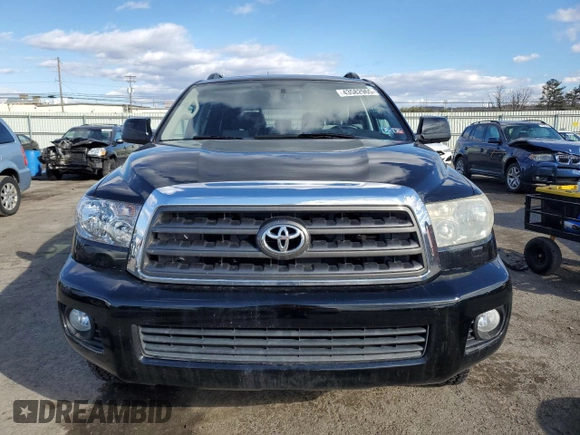 2013 Toyota Sequoia SR5 with VIN 5TDBY5G12DS084953, listed as a Copart auction lot 43582965 with 218,585 mi miles and Salvage Title. Bid and sale history available at carsss.com. Image 5.