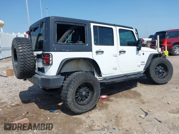 2017 Jeep Wrangler Unlimited Sport с VIN 1C4BJWDG4HL549310, выставлен на аукционе IAAI как лот 42205370 с пробегом 84 226 миль миль и . История ставок и продаж доступна на DreamBid. Изображение 4.