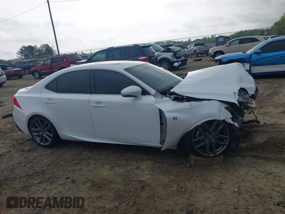 2014 Lexus IS 250 with VIN JTHBF1D25E5036638, listed as a IAAI auction lot 41939276 with 198,985 mi miles. Bid and sale history available at carsss.com. Image 14.