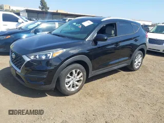 2021 Hyundai Tucson Value with VIN KM8J33A45MU391039, listed as a IAAI auction lot 42086825 with 16,910 mi miles. Bid and sale history available at carsss.com. Image 18.