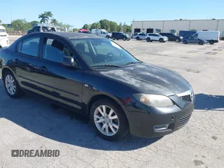 2008 Mazda 3 Man i Sport *Ltd Avail* with VIN JM1BK32F981798963, listed as a IAAI auction lot 41758841 with 187,420 mi miles. Bid and sale history available at carsss.com. Image 1.
