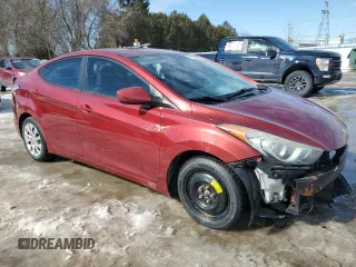 2011 Hyundai Elantra GLS with VIN 5NPDH4AE1BH040816, listed as a Copart auction lot 43266665 with 246,587 mi miles and Salvage Title. Bid and sale history available at carsss.com. Image 4.
