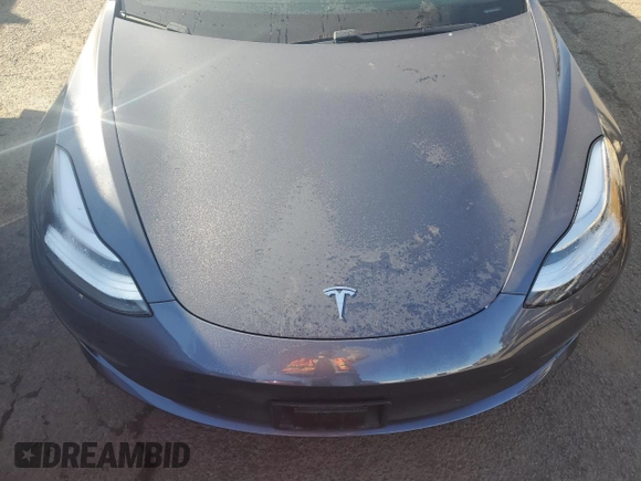 2020 Tesla Model 3 Long Range with VIN 5YJ3E1EB6LF616807, listed as a Copart auction lot 49485625 with 34,896 mi miles and Salvage Title. Bid and sale history available at carsss.com. Image 11.