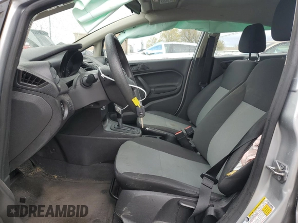 2017 Ford Fiesta S with VIN 3FADP4AJ0HM169719, listed as a Copart auction lot 53164905 with 81,364 mi miles and Salvage title. Bid and sale history available at DreamBid. Image 7.