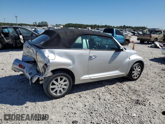 2007 Chrysler PT Cruiser with VIN 3C3JY45X37T626475, listed as a Copart auction lot 76569624 with 49,153 mi miles and Salvage Title. Bid and sale history available at carsss.com. Image 3.