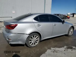2009 Lexus IS 250 z VIN JTHCK262595030377, wystawiony jako Copart lot #53465685 z przebiegiem 130 757 mil mil oraz Szkoda całkowita • Salvage title. Historia ofert i sprzedaży dostępna na DreamBid. Obrazek 3.