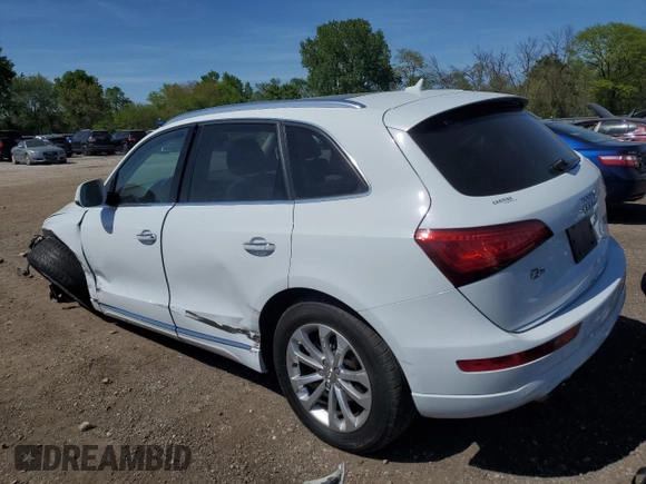 2016 Audi Q5 Premium Plus with VIN WA1L2AFP2GA137263, listed as a Copart auction lot 56501425 with 48,272 mi miles and Salvage title. Bid and sale history available at DreamBid. Image 2.