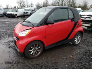 2009 Smart fortwo Pure with VIN WMEEJ31X29K331701, listed as a Copart auction lot 81130374 with 60,307 mi miles and Salvage Title. Bid and sale history available at carsss.com. Image 1.