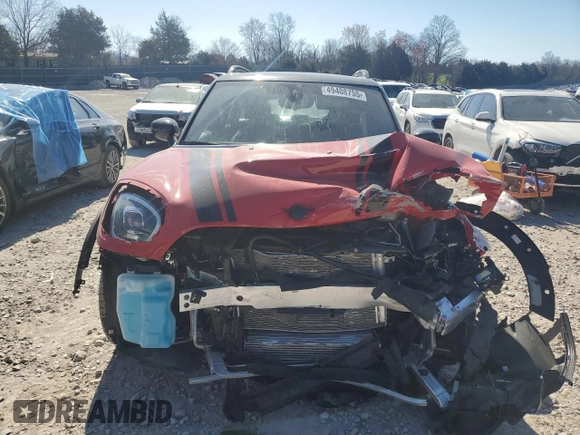 2024 MINI Countryman Cooper S with VIN WMZ83BR0XR3R52959, listed as a Copart auction lot 49408755 with 7,933 mi miles and Salvage title. Bid and sale history available at DreamBid. Image 5.