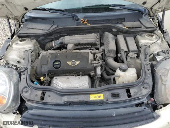 2012 MINI Cooper Hardtop with VIN WMWSU3C52CT262821, listed as a Copart auction lot 48762115 with 0 mi miles and Salvage Title. Bid and sale history available at carsss.com. Image 11.