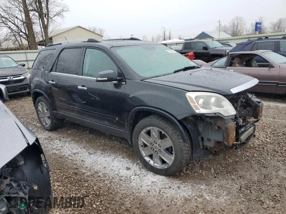 2010 GMC Acadia SLT2 with VIN 1GKLVNED7AJ131269, listed as a Copart auction lot 51303825 with 174,518 mi miles and Salvage Title. Bid and sale history available at DreamBid. Image 4.