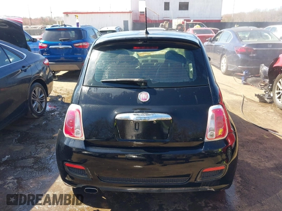 2014 FIAT 500 Sport with VIN 3C3CFFBRXET288618, listed as a IAAI auction lot 41803908 with 100,718 mi miles. Bid and sale history available at carsss.com. Image 16.