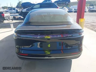 2024 Lucid Air Pure with VIN 50EA1PGA7RA006132, listed as a IAAI auction lot 41261501 with 4,347 mi miles. Bid and sale history available at carsss.com. Image 16.