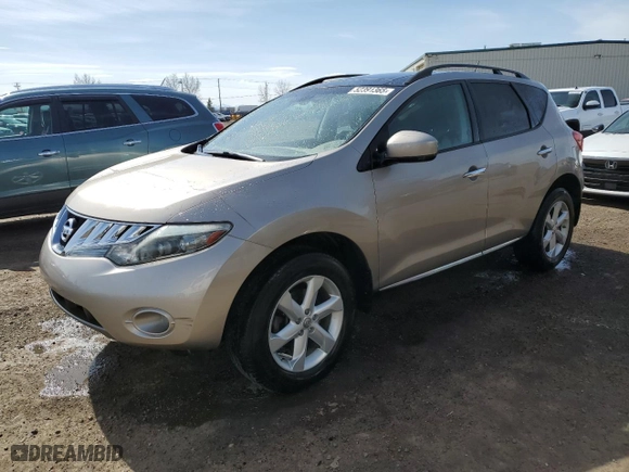 2010 Nissan Murano LE with VIN JN8AZ1MW5AW120412, listed as a Copart auction lot 52391365 with 240,641 mi miles and Clean Title. Bid and sale history available at carsss.com. Image 1.