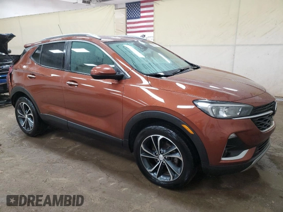 2021 Buick Encore GX Select с VIN KL4MMESL1MB053014, выставлен на аукционе Copart как лот 49257175 с пробегом 94 772 миль миль и На запчасти • Non repairable. История ставок и продаж доступна на DreamBid. Изображение 4.