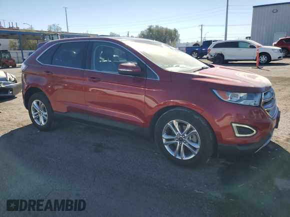 2016 Ford Edge SEL z VIN 2FMPK3J94GBC66973, wystawiony jako Copart lot #50768875 z przebiegiem 95 219 mil mil oraz Szkoda całkowita • Salvage title. Historia ofert i sprzedaży dostępna na DreamBid. Obrazek 4.