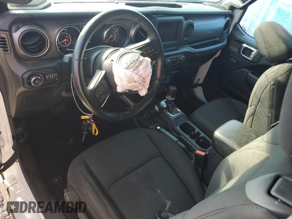 2022 Jeep Wrangler Sport with VIN 1C4GJXAN8NW174725, listed as a Copart auction lot 62150515 with 40,026 mi miles and Non repairable. Bid and sale history available at DreamBid. Image 8.
