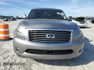 2011 Infiniti QX56 7-passenger with VIN JN8AZ2NE2B9000479, listed as a Copart auction lot 49492035 with 152,852 mi miles and Salvage Title. Bid and sale history available at carsss.com. Image 5.