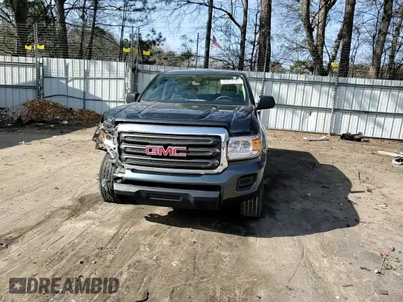 2017 GMC Canyon 2WD with VIN 1GTG5BEA7H1246305, listed as a Copart auction lot 46654165 with 105,915 mi miles and Salvage Title. Bid and sale history available at carsss.com. Image 13.