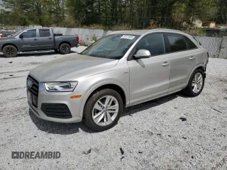 2018 Audi Q3 Premium z VIN WA1BCCFS7JR007058, wystawiony jako Copart lot #51511835 z przebiegiem 89 475 mil mil oraz Szkoda całkowita • Salvage title. Historia ofert i sprzedaży dostępna na DreamBid. Obrazek 1.