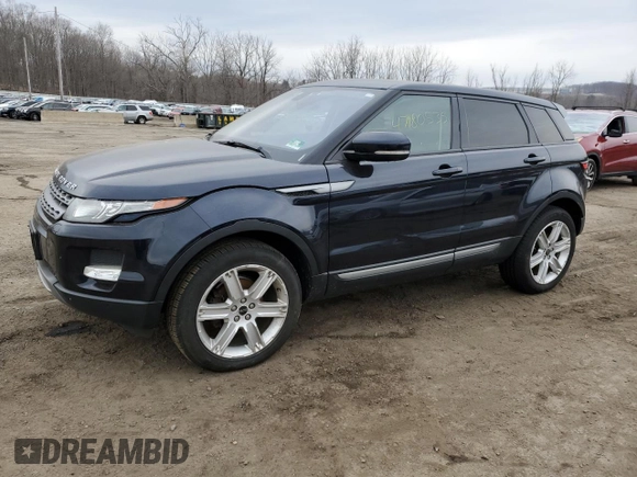 2012 Land Rover Range Rover Evoque Pure Premium with VIN SALVR2BG5CH604725, listed as a Copart auction lot 47180535 with 120,870 mi miles and Clean Title. Bid and sale history available at carsss.com. Image 1.