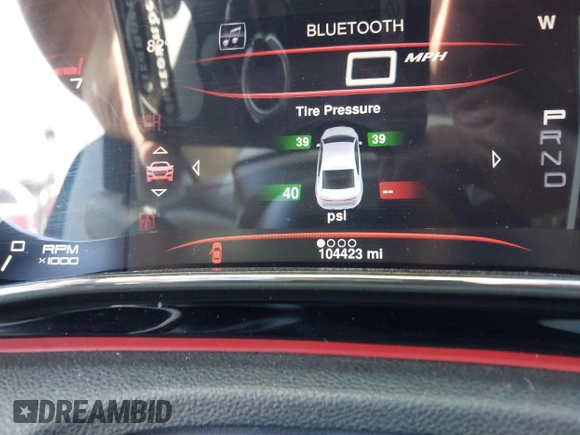 2016 Dodge Dart GT with VIN 1C3CDFEB1GD728240, listed as a IAAI auction lot 42625058 with 104,423 mi miles and . Bid and sale history available at DreamBid. Image 7.