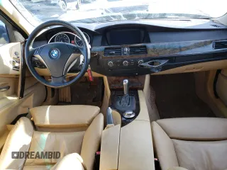 2005 BMW 5 Series 545i with VIN WBANB33515CN64428, listed as a Copart auction lot 46235655 with 177,925 mi miles and Clean Title. Bid and sale history available at carsss.com. Image 8.