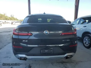 2022 BMW X4 xDrive30i with VIN 5UX33DT09N9L93053, listed as a Copart auction lot 71710692 with 0 mi miles. Bid and sale history available at carsss.com. Image 6.