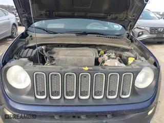 2017 Jeep Renegade Altitude with VIN ZACCJABB9HPG45573, listed as a IAAI auction lot 40929936 with 103,810 mi miles. Bid and sale history available at carsss.com. Image 10.
