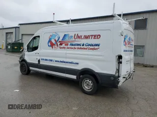2016 Ford Transit with VIN 1FTYR2CV8GKA55967, listed as a Copart auction lot 79681603 with 130,053 mi miles and Salvage Title. Bid and sale history available at DreamBid. Image 2.