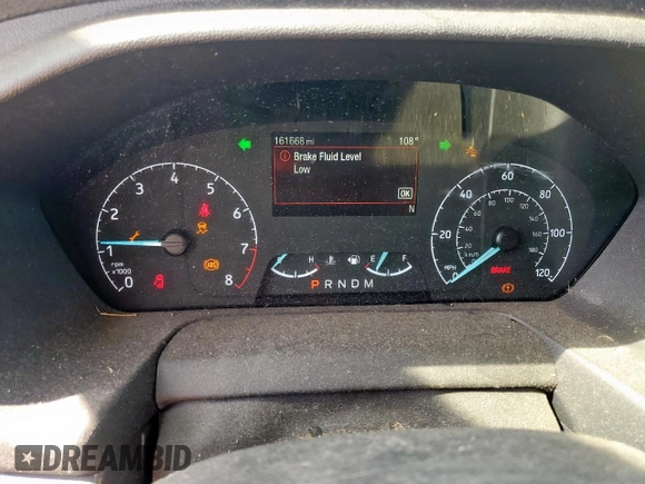 2021 Ford Transit Cargo with VIN 1FTBR1C8XMKA19347, listed as a Copart auction lot 54431575 with 161,668 mi miles and Salvage title. Bid and sale history available at DreamBid. Image 9.
