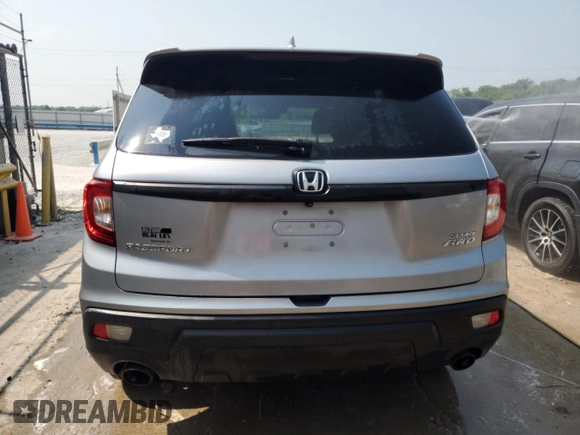 2019 Honda Passport Sport with VIN 5FNYF8H2XKB016880, listed as a Copart auction lot 58046475 with 73,615 mi miles and Salvage title. Bid and sale history available at DreamBid. Image 6.