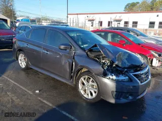2013 Nissan Sentra SR with VIN 3N1AB7AP3DL782583, listed as a IAAI auction lot 41878238 with 188,617 mi miles. Bid and sale history available at carsss.com. Image 1.