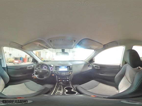 2018 Nissan Pathfinder SL with VIN 5N1DR2MM2JC655496, listed as a Copart auction lot 48126015 with 134,351 mi miles and Salvage Title. Bid and sale history available at carsss.com. Image 15.