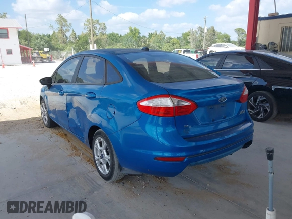2015 Ford Fiesta SE with VIN 3FADP4BJ6FM139250, listed as a IAAI auction lot 42112935 with 163,752 mi miles. Bid and sale history available at carsss.com. Image 3.
