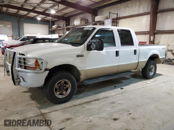 2000 Ford Super Duty F-250 XL with VIN 1FTNW21S1YEC88559, listed as a Copart auction lot 54925695 with 319,088 mi miles and Clean Title. Bid and sale history available at carsss.com. Image 1.