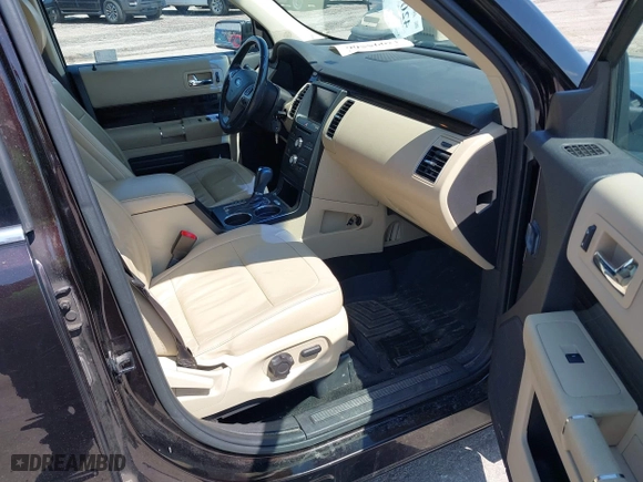 2013 Ford Flex SEL with VIN 2FMGK5C85DBD32796, listed as a IAAI auction lot 42095566 with 166,800 mi miles. Bid and sale history available at carsss.com. Image 5.