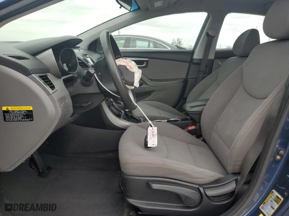 2016 Hyundai Elantra Limited with VIN KMHDH4AE9GU520241, listed as a Copart auction lot 84691234 with 115,831 mi miles and Salvage Title. Bid and sale history available at carsss.com. Image 7.