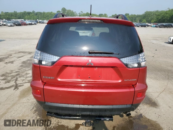 2013 Mitsubishi Outlander SE z VIN JA4JT3AW7DU001736, wystawiony jako Copart lot #59701515 z przebiegiem 121 929 mil mil oraz Szkoda całkowita • Salvage title. Historia ofert i sprzedaży dostępna na DreamBid. Obrazek 6.