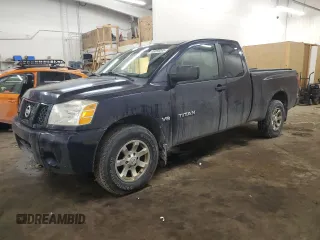 2007 Nissan Titan SE with VIN 1N6BA06B07N244515, listed as a Copart auction lot 46059265 with 214,155 mi miles and Salvage title. Bid and sale history available at DreamBid. Image 1.