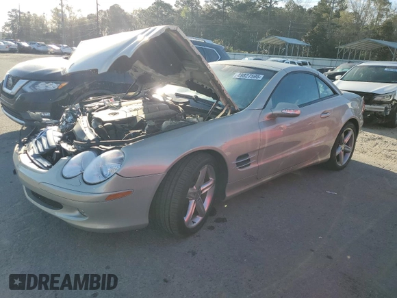 2003 Mercedes-Benz SL 500 z VIN WDBSK75F83F013359, wystawiony jako Copart lot #49827595 z przebiegiem 68 952 mil mil oraz Nie do naprawy • Non repairable. Historia ofert i sprzedaży dostępna na DreamBid. Obrazek 1.