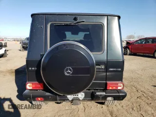 2015 Mercedes-Benz G-Class G 63 AMG with VIN WDCYC7DF5FX233898, listed as a Copart auction lot 83685194 with 66,203 mi miles and Salvage Title. Bid and sale history available at carsss.com. Image 6.