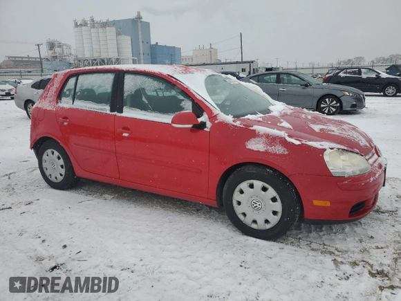 2008 Volkswagen Rabbit S with VIN WVWDA71K58W084414, listed as a Copart auction lot 85802284 with 155,230 mi miles and Salvage title. Bid and sale history available at DreamBid. Image 4.