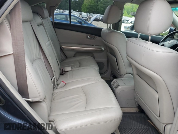 2006 Lexus RX 400h with VIN JTJHW31U462004213, listed as a Copart auction lot 58132875 with 202,326 mi miles and Salvage title. Bid and sale history available at DreamBid. Image 11.