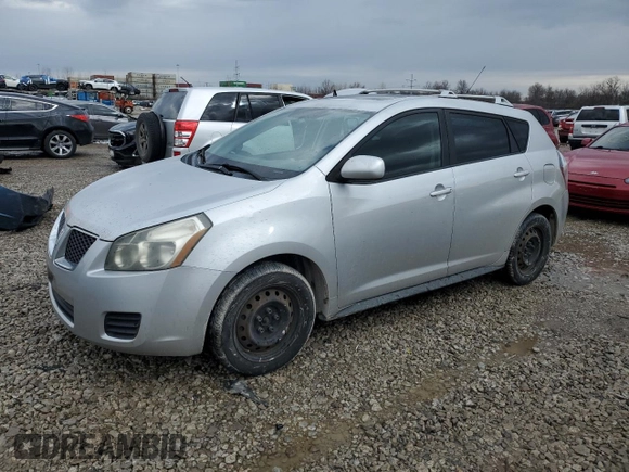 2009 Pontiac Vibe with VIN 5Y2SM67009Z416032, listed as a Copart auction lot 46942865 with 202,848 mi miles and Clean Title. Bid and sale history available at carsss.com. Image 1.