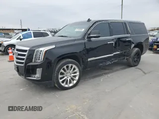 2019 Cadillac Escalade ESV Premium Luxury z VIN 1GYS3JKJXKR210075, wystawiony jako Copart lot #81548984 z przebiegiem Nie podano mil oraz Szkoda całkowita • Salvage title. Historia ofert i sprzedaży dostępna na DreamBid. Obrazek 1.