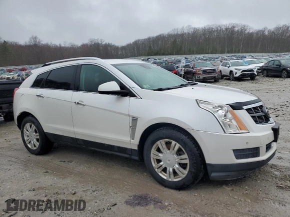 2011 Cadillac SRX Luxury Collection with VIN 3GYFNDEY6BS628300, listed as a Copart auction lot 52118765 with 158,529 mi miles and Clean Title. Bid and sale history available at carsss.com. Image 4.