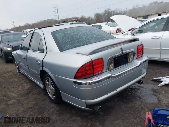 2002 Lincoln LS w/Base Pkg with VIN 1LNHM87A12Y607979, listed as a IAAI auction lot 41523445 with 174,826 mi miles. Bid and sale history available at carsss.com. Image 3.