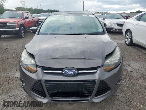 2014 Ford Focus Titanium with VIN 1FADP3N20EL329415, listed as a Copart auction lot 60881115 with 97,382 mi miles and Salvage title. Bid and sale history available at DreamBid. Image 5.
