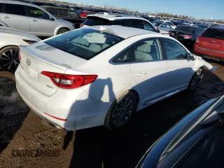 2016 Hyundai Sonata Sport with VIN 5NPE34AF5GH391120, listed as a Copart auction lot 48019405 with 78,172 mi miles and Salvage Title. Bid and sale history available at DreamBid. Image 3.
